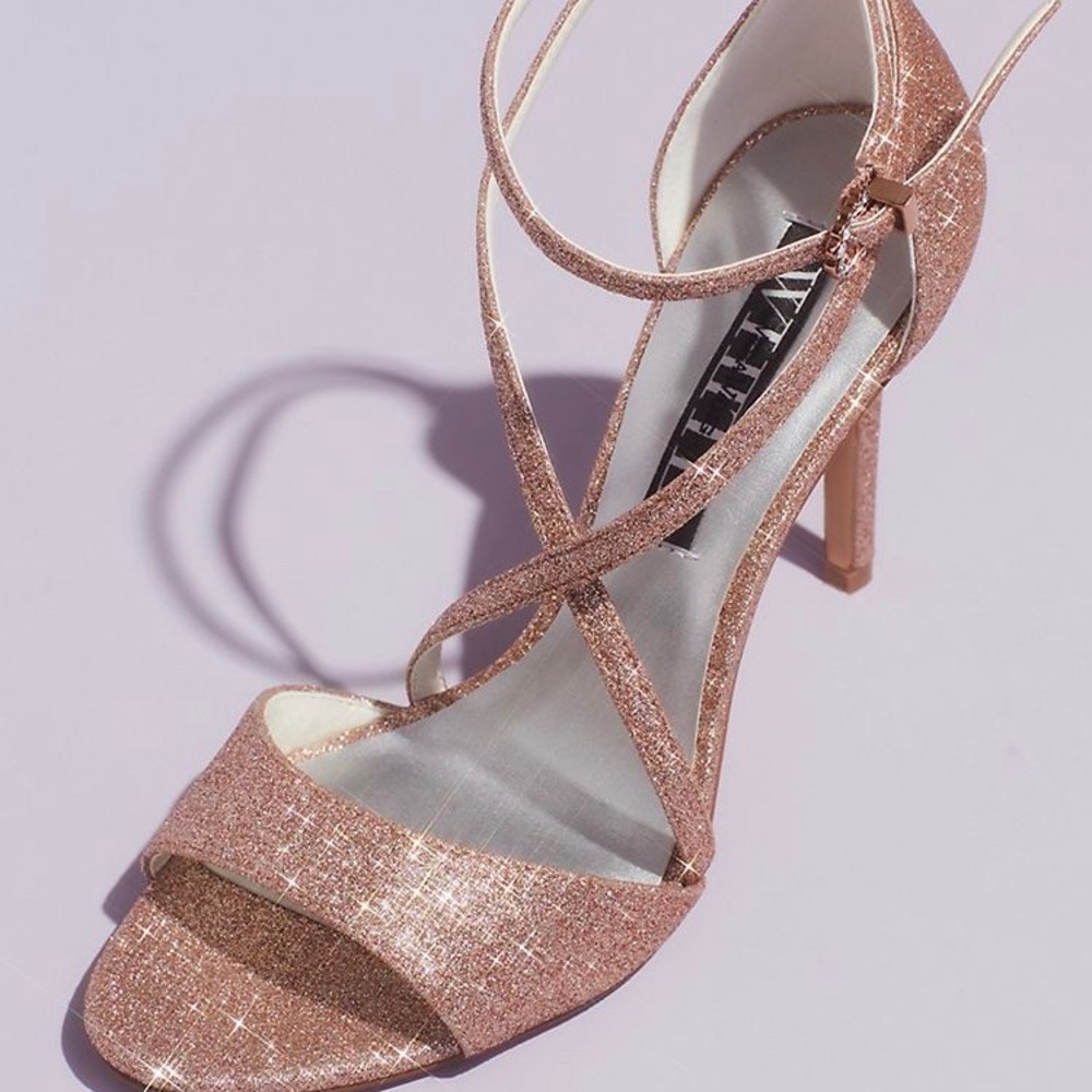 Rose gold heels